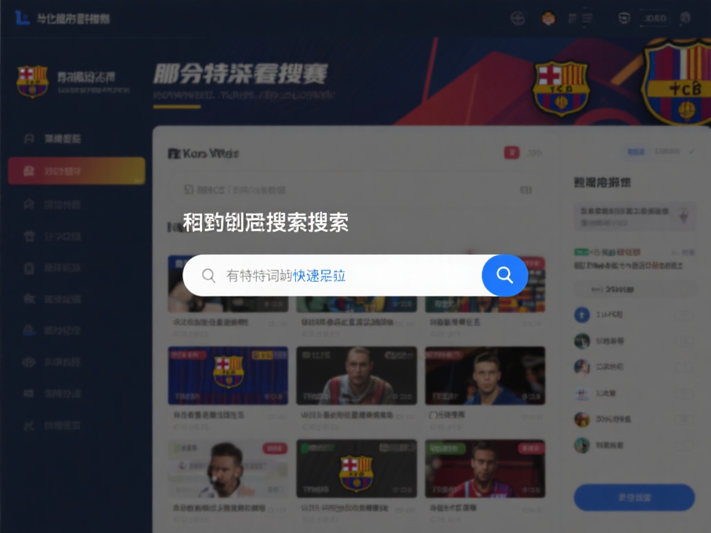 善用搜索功能：如果你有特定的比赛或队伍想关注，直接