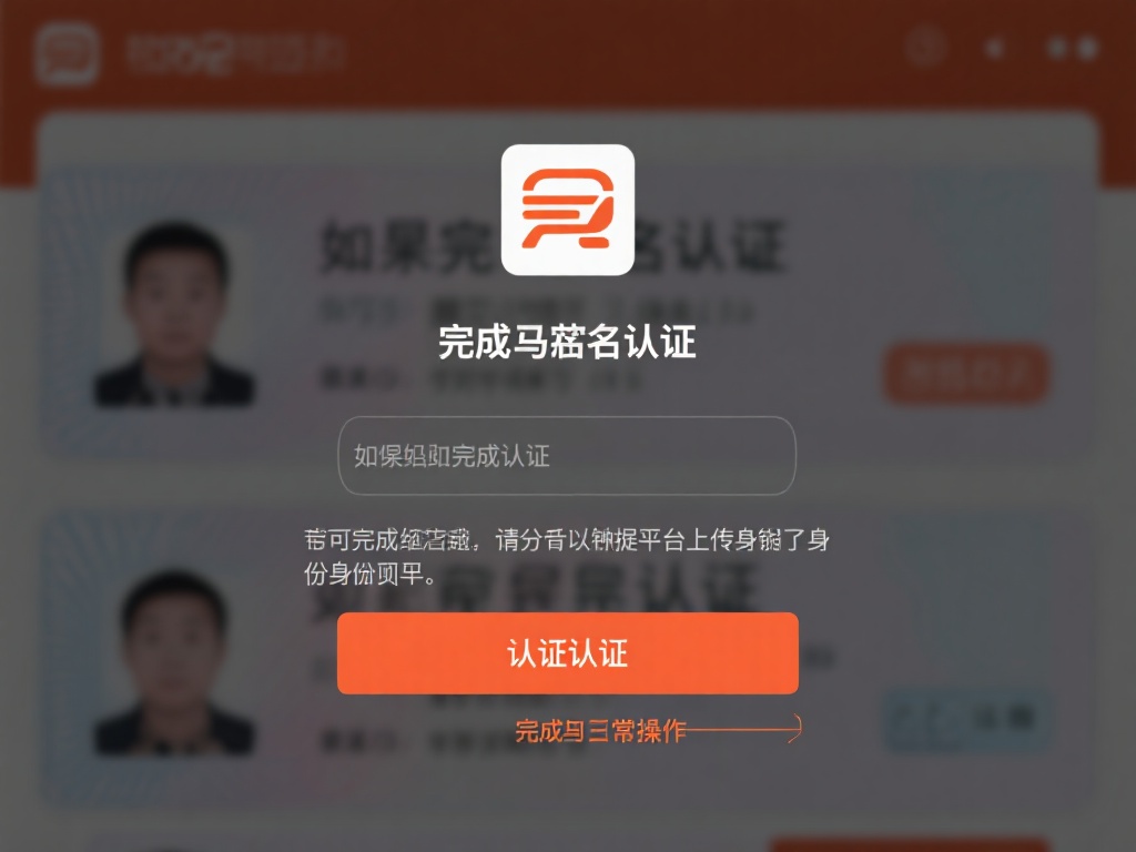 完成实名认证：如果还未完成认证，请按照平台提示上传
