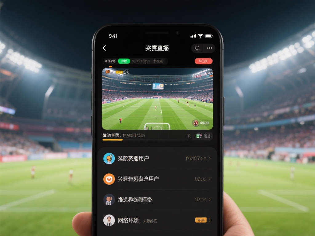 赛事直播：用户可以根据兴趣选择关注的赛事，应用会推